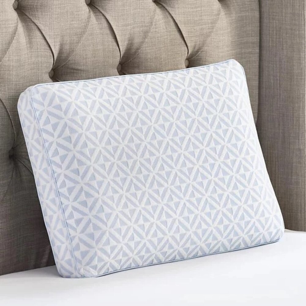 New  ProSleep Cool Comfort Memory Foam Gusseted Bed Pillow, Oversized,